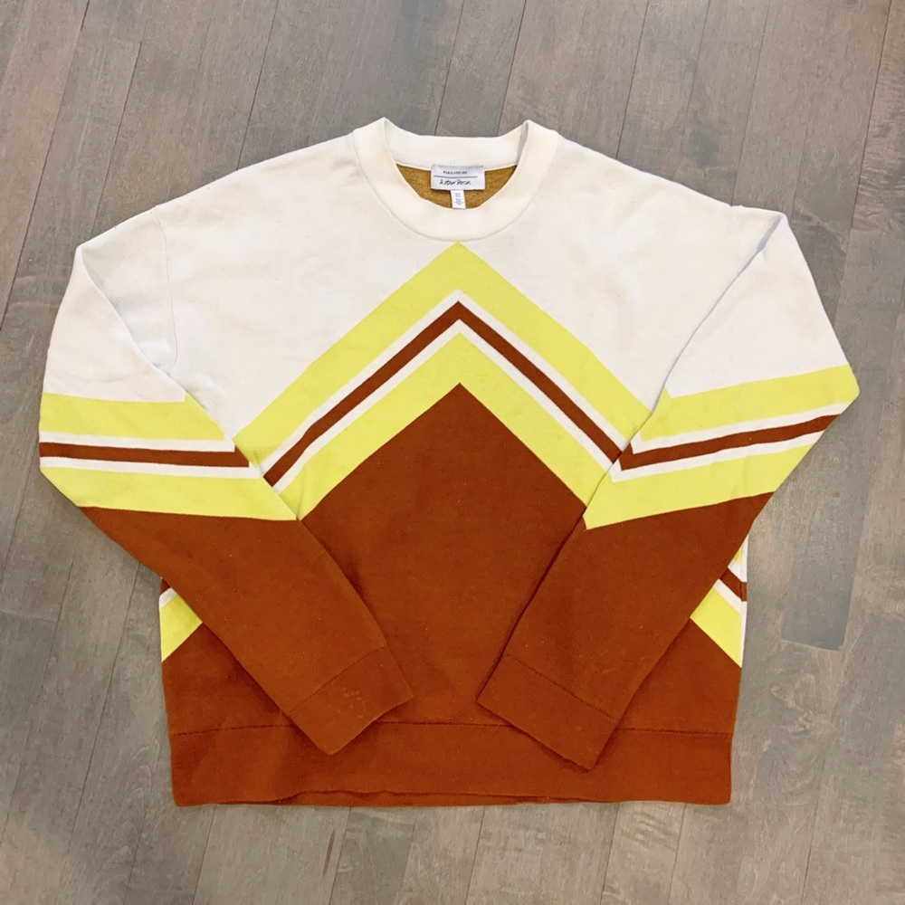 & Other Stories Colorblock Sweater (M)